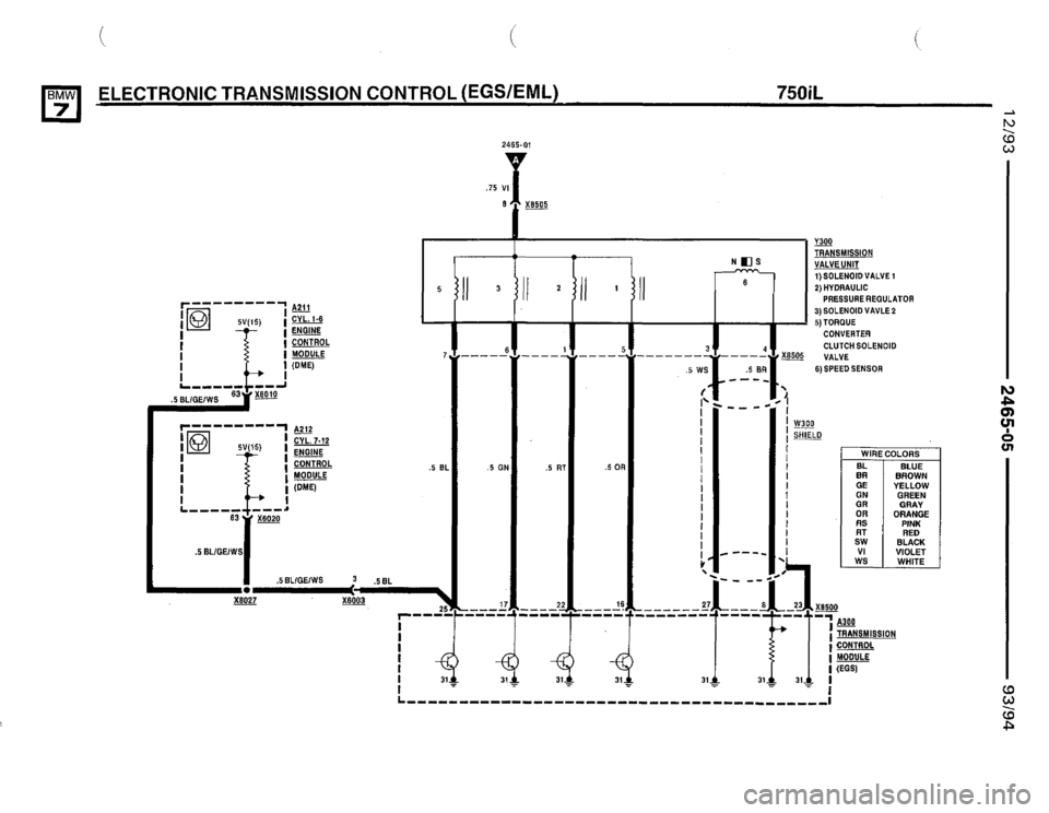 BMW 740i 1993 E32 Electrical Troubleshooting Manual BMW 740i 1993 E32 Electrical Troubleshooting Manual