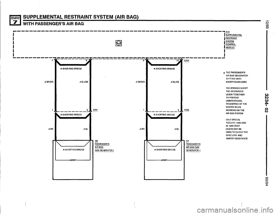 BMW 740i 1993 E32 Electrical Troubleshooting Manual BMW 740i 1993 E32 Electrical Troubleshooting Manual
