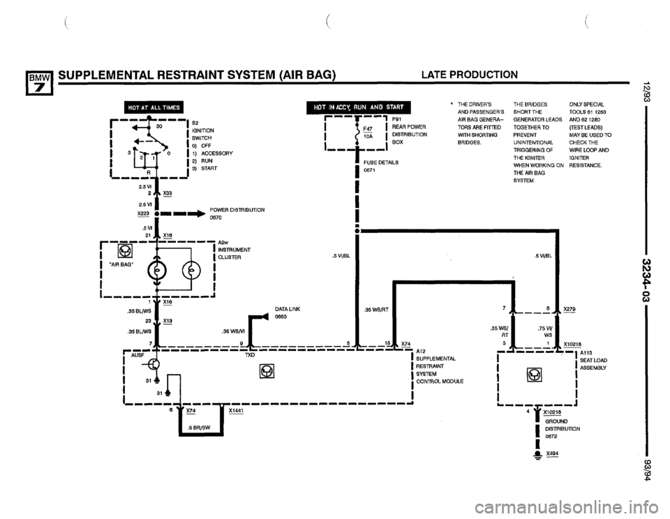 BMW 740i 1993 E32 Electrical Troubleshooting Manual BMW 740i 1993 E32 Electrical Troubleshooting Manual