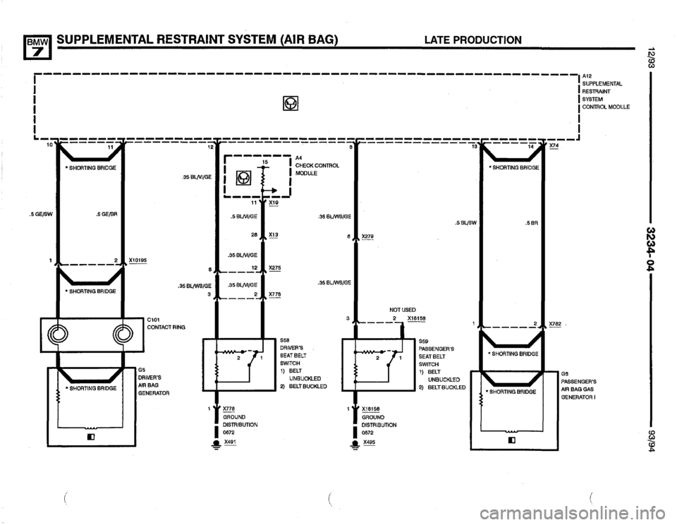BMW 740i 1993 E32 Electrical Troubleshooting Manual BMW 740i 1993 E32 Electrical Troubleshooting Manual