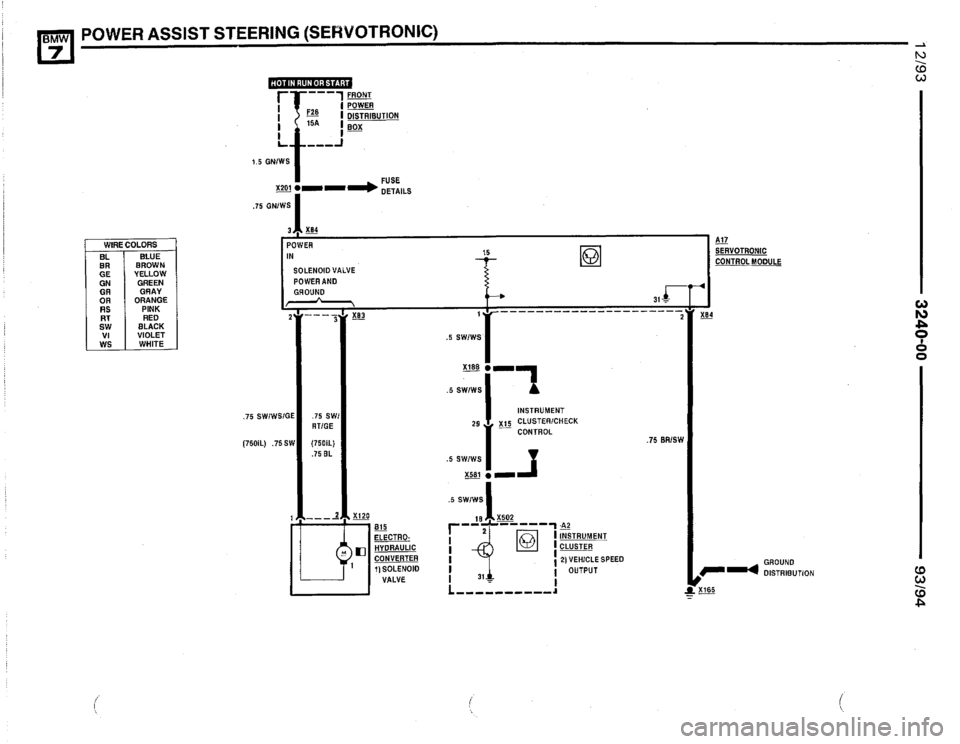 BMW 740i 1993 E32 Electrical Troubleshooting Manual BMW 740i 1993 E32 Electrical Troubleshooting Manual
