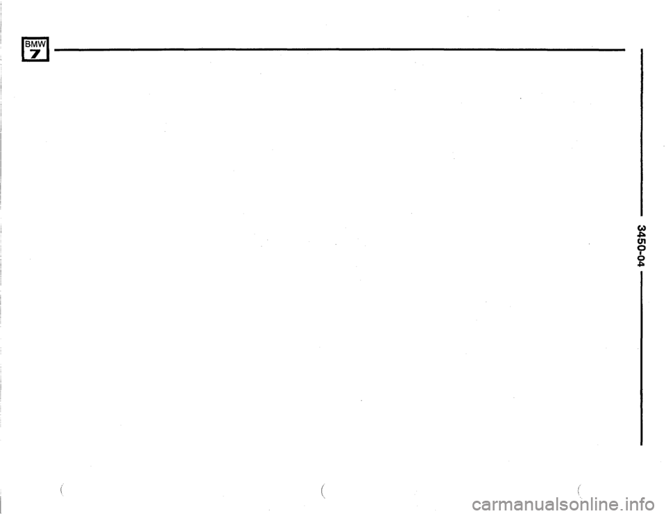 BMW 740i 1993 E32 Electrical Troubleshooting Manual BMW 740i 1993 E32 Electrical Troubleshooting Manual