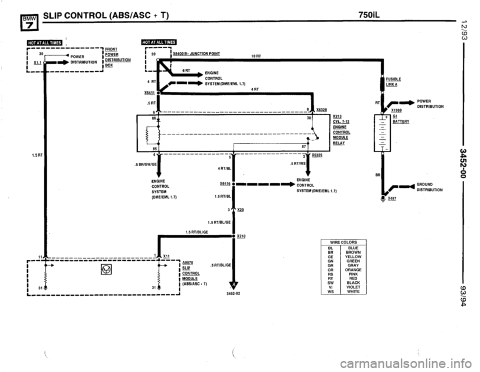 BMW 740i 1993 E32 Electrical Troubleshooting Manual BMW 740i 1993 E32 Electrical Troubleshooting Manual