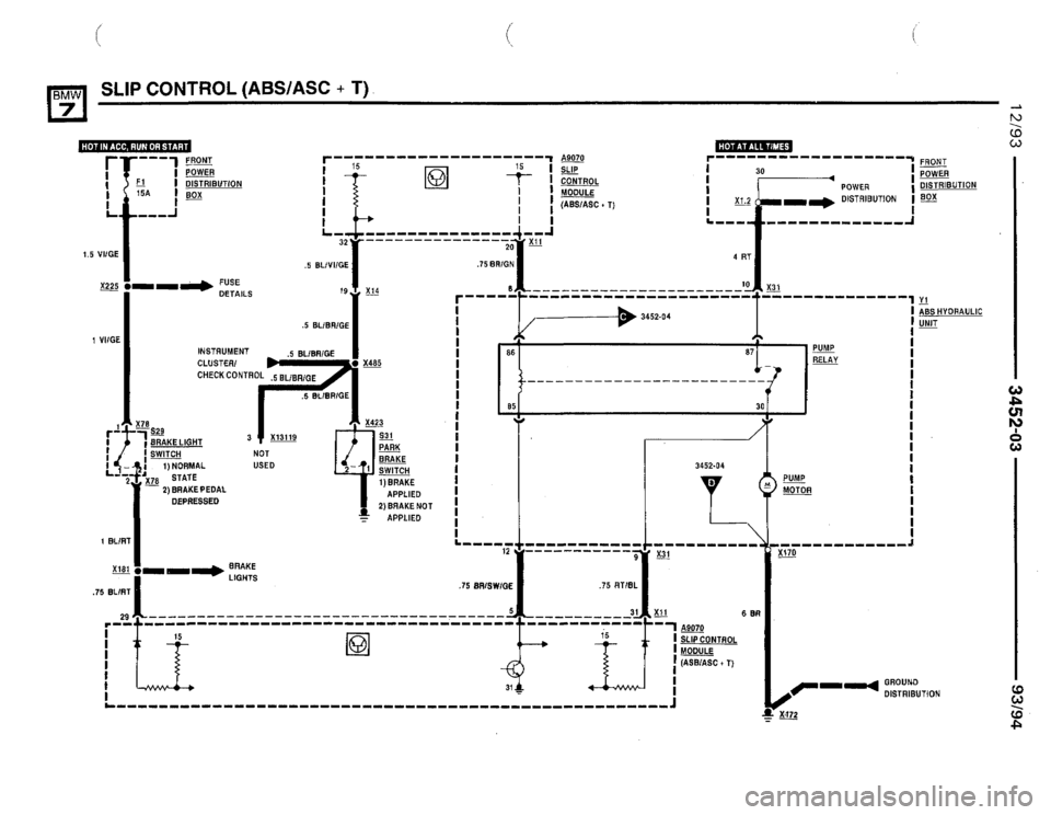 BMW 740i 1993 E32 Electrical Troubleshooting Manual BMW 740i 1993 E32 Electrical Troubleshooting Manual