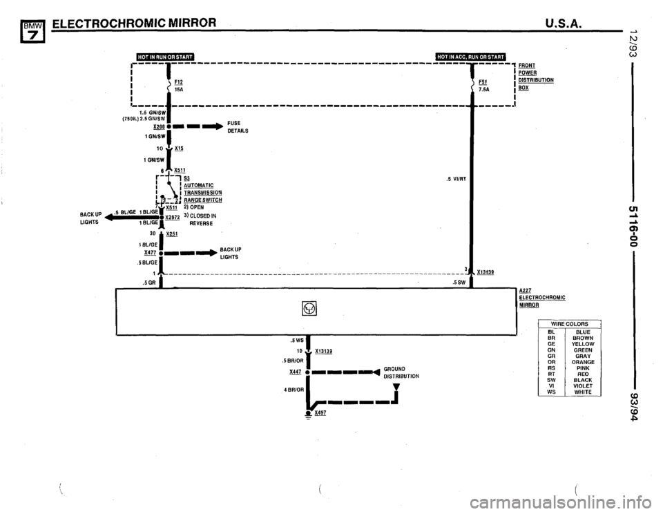 BMW 740i 1993 E32 Electrical Troubleshooting Manual BMW 740i 1993 E32 Electrical Troubleshooting Manual