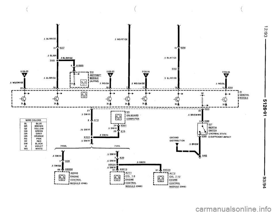 BMW 740i 1993 E32 Electrical Troubleshooting Manual BMW 740i 1993 E32 Electrical Troubleshooting Manual