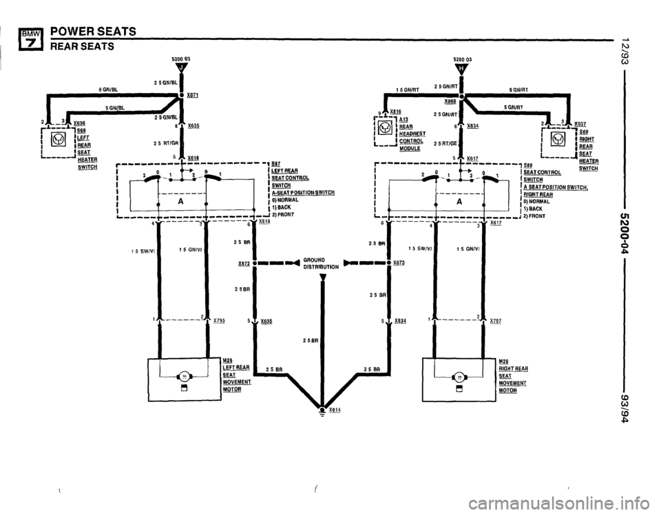 BMW 740i 1993 E32 Electrical Troubleshooting Manual BMW 740i 1993 E32 Electrical Troubleshooting Manual