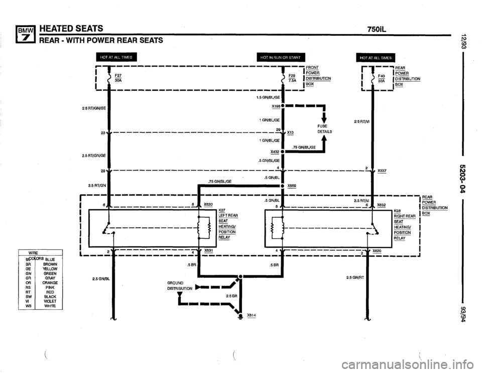 BMW 740i 1993 E32 Electrical Troubleshooting Manual BMW 740i 1993 E32 Electrical Troubleshooting Manual