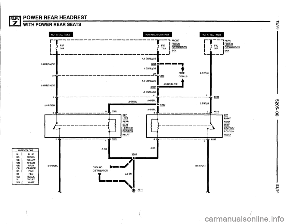 BMW 740i 1993 E32 Electrical Troubleshooting Manual BMW 740i 1993 E32 Electrical Troubleshooting Manual