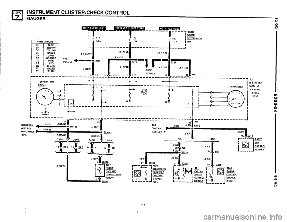 BMW 740i 1993 E32 Electrical Troubleshooting Manual BMW 740i 1993 E32 Electrical Troubleshooting Manual