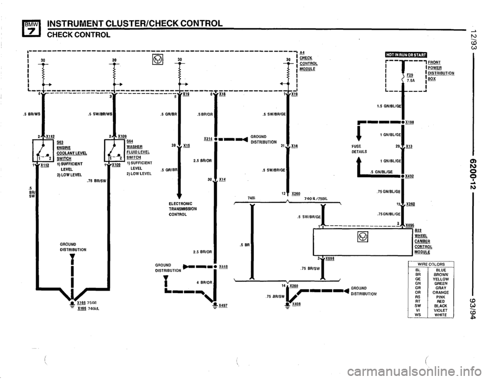 BMW 740i 1993 E32 Electrical Troubleshooting Manual BMW 740i 1993 E32 Electrical Troubleshooting Manual