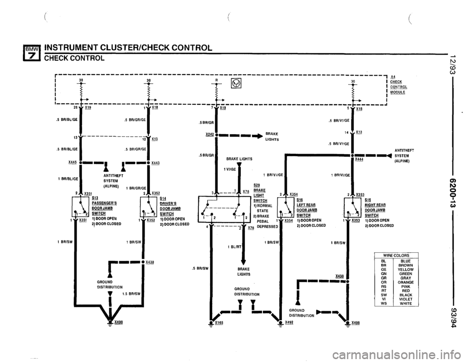 BMW 740i 1993 E32 Electrical Troubleshooting Manual BMW 740i 1993 E32 Electrical Troubleshooting Manual