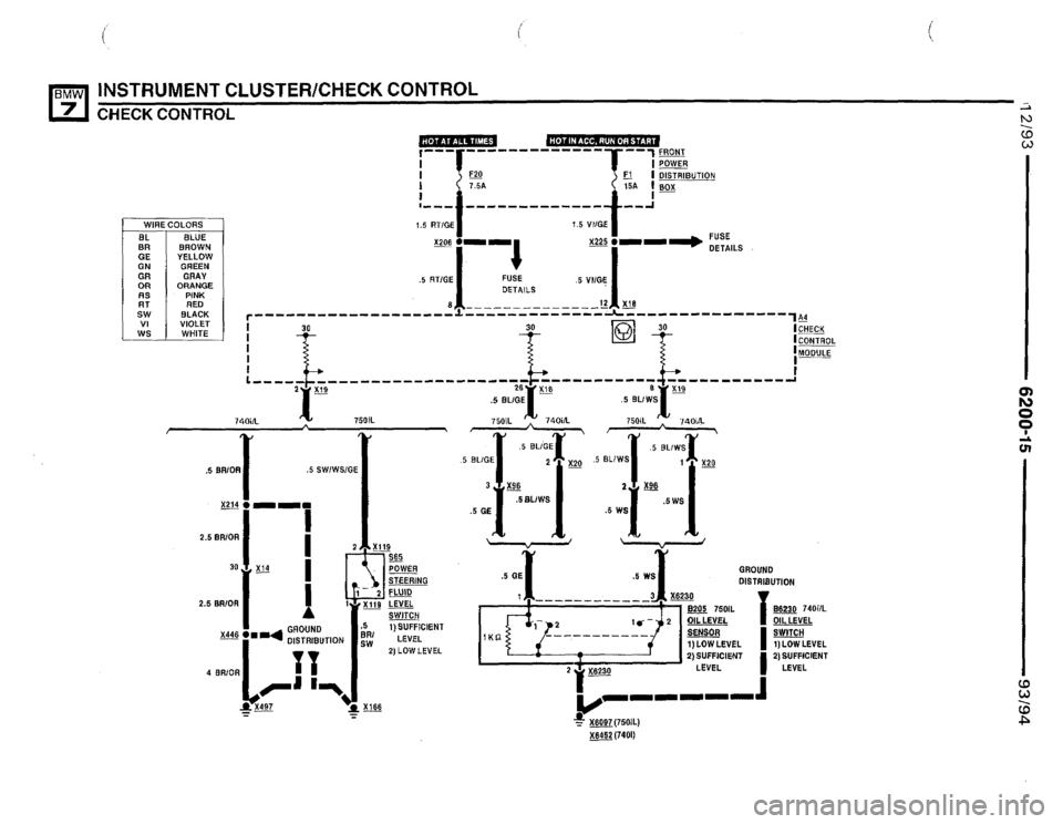 BMW 740i 1993 E32 Electrical Troubleshooting Manual BMW 740i 1993 E32 Electrical Troubleshooting Manual