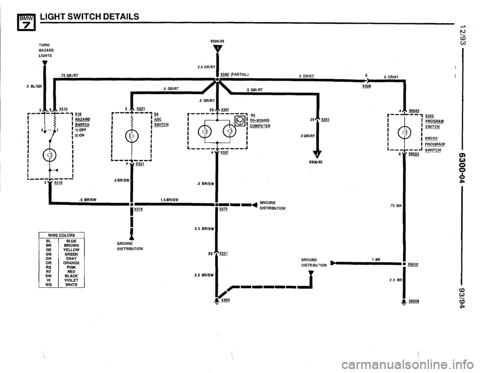 BMW 740i 1993 E32 Electrical Troubleshooting Manual BMW 740i 1993 E32 Electrical Troubleshooting Manual