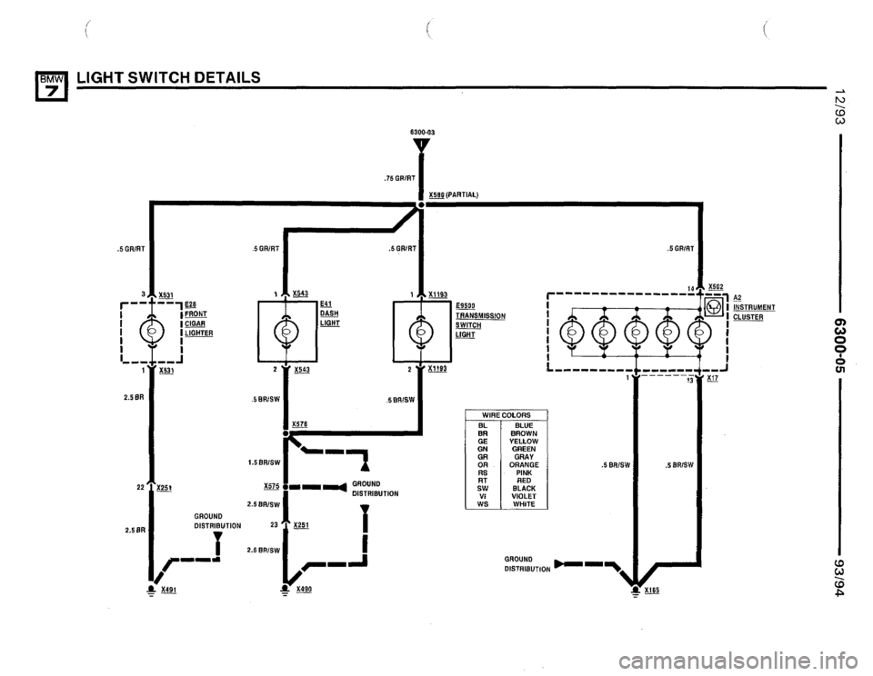 BMW 740i 1993 E32 Electrical Troubleshooting Manual BMW 740i 1993 E32 Electrical Troubleshooting Manual