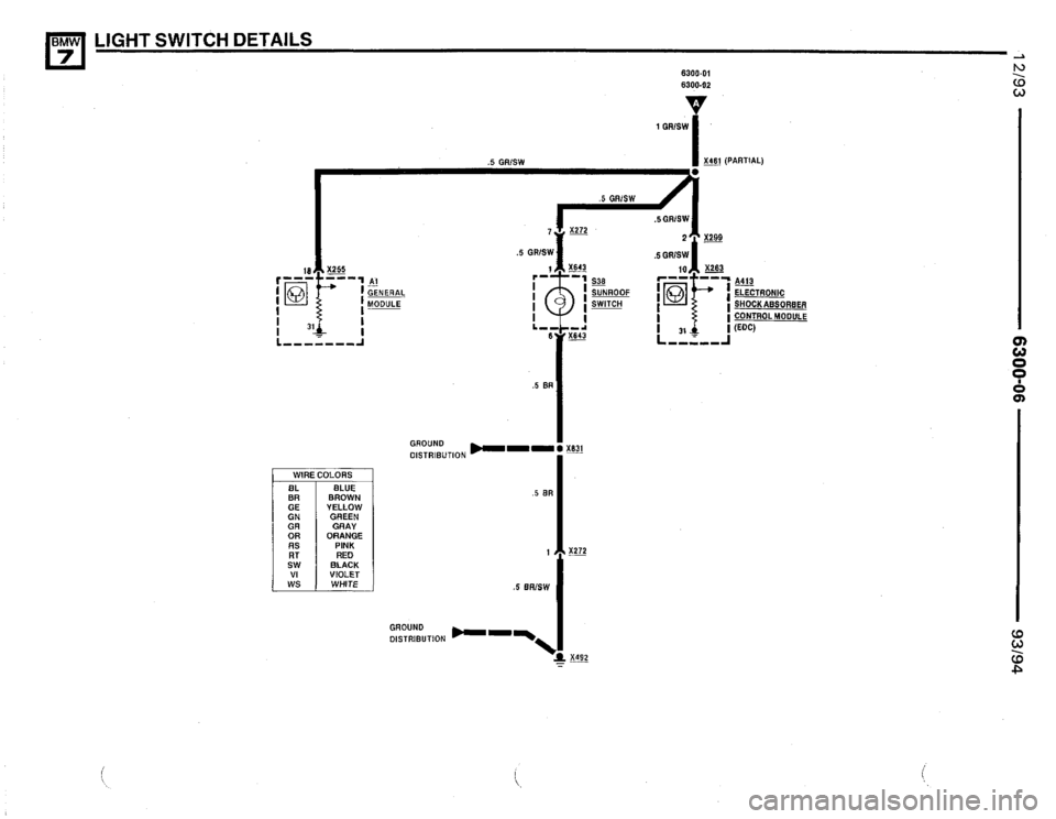 BMW 740i 1993 E32 Electrical Troubleshooting Manual BMW 740i 1993 E32 Electrical Troubleshooting Manual