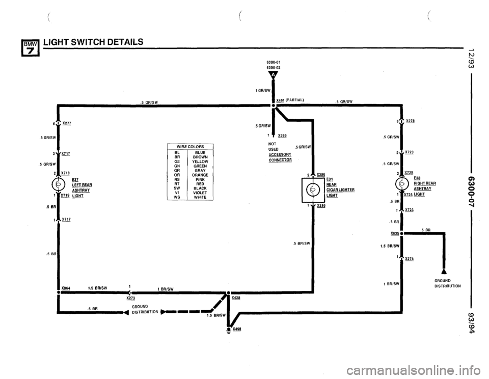BMW 740i 1993 E32 Electrical Troubleshooting Manual BMW 740i 1993 E32 Electrical Troubleshooting Manual