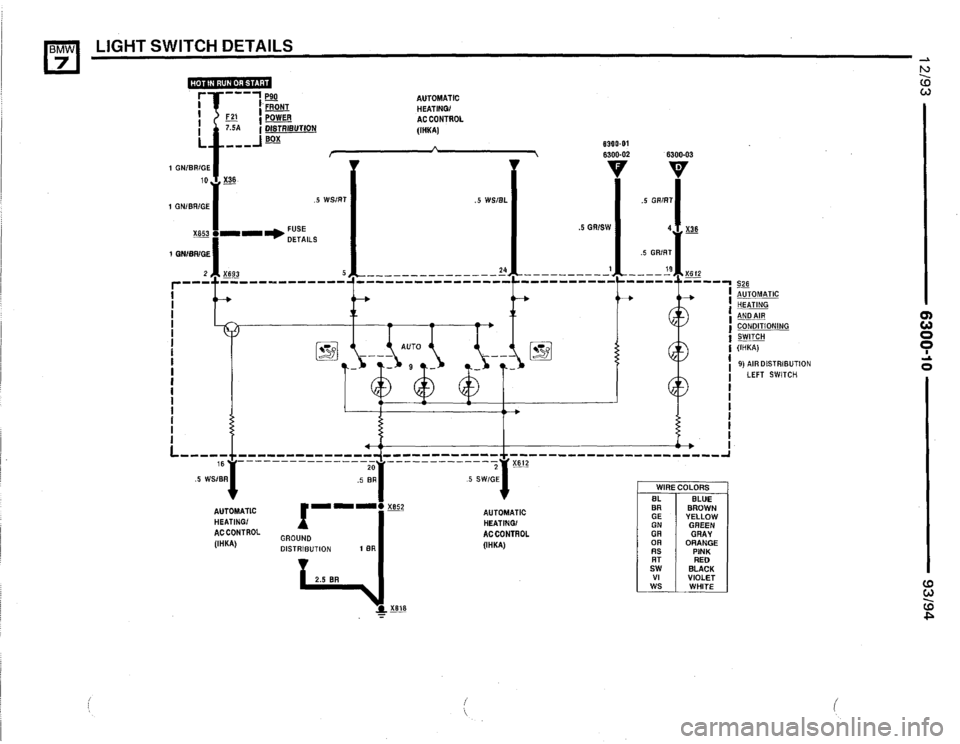 BMW 740i 1993 E32 Electrical Troubleshooting Manual BMW 740i 1993 E32 Electrical Troubleshooting Manual