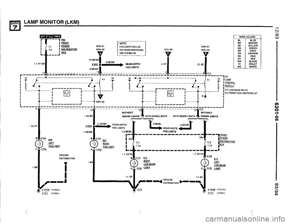 BMW 740i 1993 E32 Electrical Troubleshooting Manual BMW 740i 1993 E32 Electrical Troubleshooting Manual