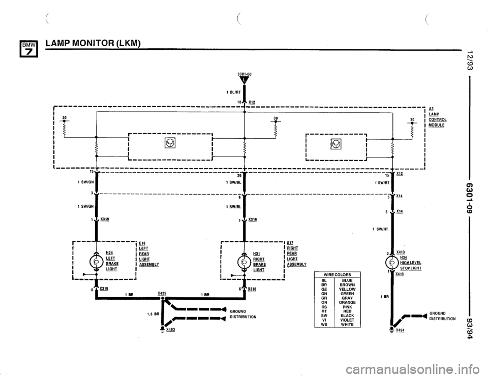 BMW 740i 1993 E32 Electrical Troubleshooting Manual BMW 740i 1993 E32 Electrical Troubleshooting Manual