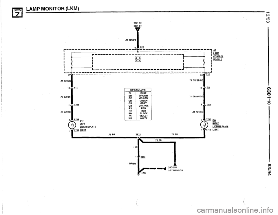 BMW 740i 1993 E32 Electrical Troubleshooting Manual BMW 740i 1993 E32 Electrical Troubleshooting Manual