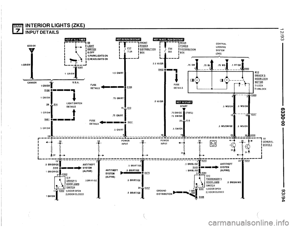 BMW 740i 1993 E32 Electrical Troubleshooting Manual BMW 740i 1993 E32 Electrical Troubleshooting Manual