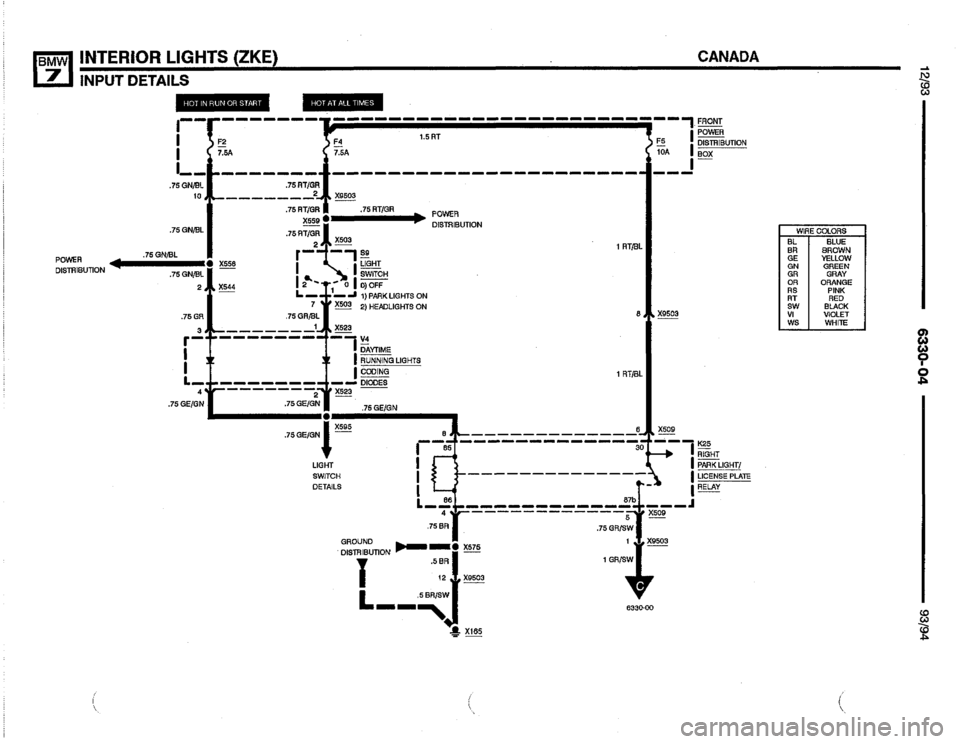 BMW 740i 1993 E32 Electrical Troubleshooting Manual BMW 740i 1993 E32 Electrical Troubleshooting Manual