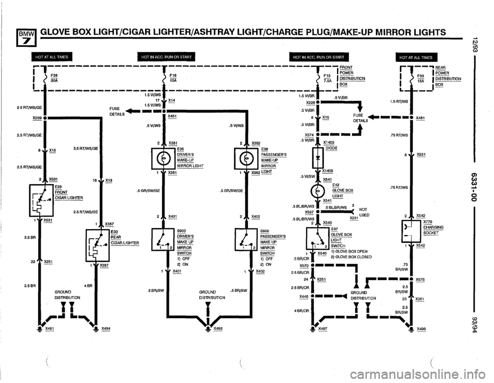 BMW 740i 1993 E32 Electrical Troubleshooting Manual BMW 740i 1993 E32 Electrical Troubleshooting Manual