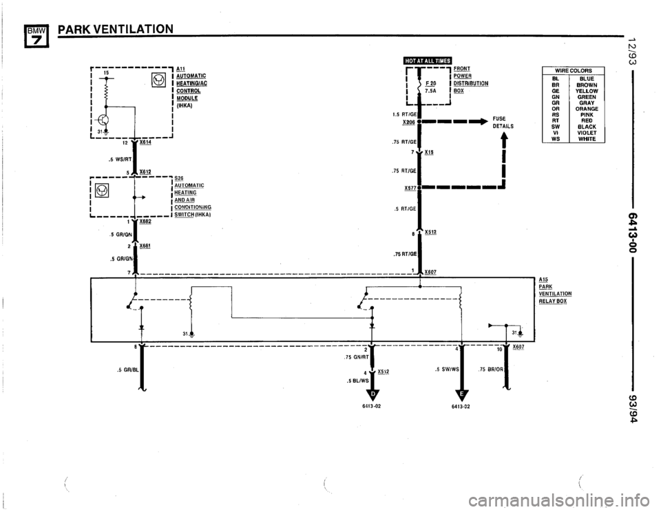 BMW 740i 1993 E32 Electrical Troubleshooting Manual BMW 740i 1993 E32 Electrical Troubleshooting Manual
