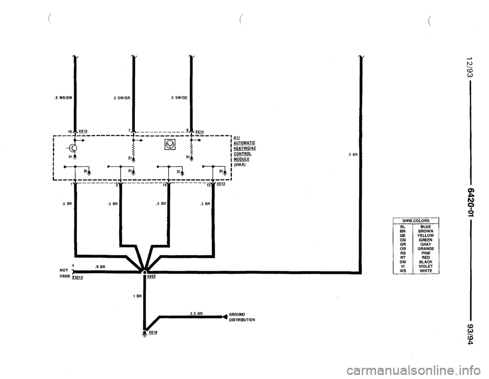 BMW 740i 1993 E32 Electrical Troubleshooting Manual BMW 740i 1993 E32 Electrical Troubleshooting Manual
