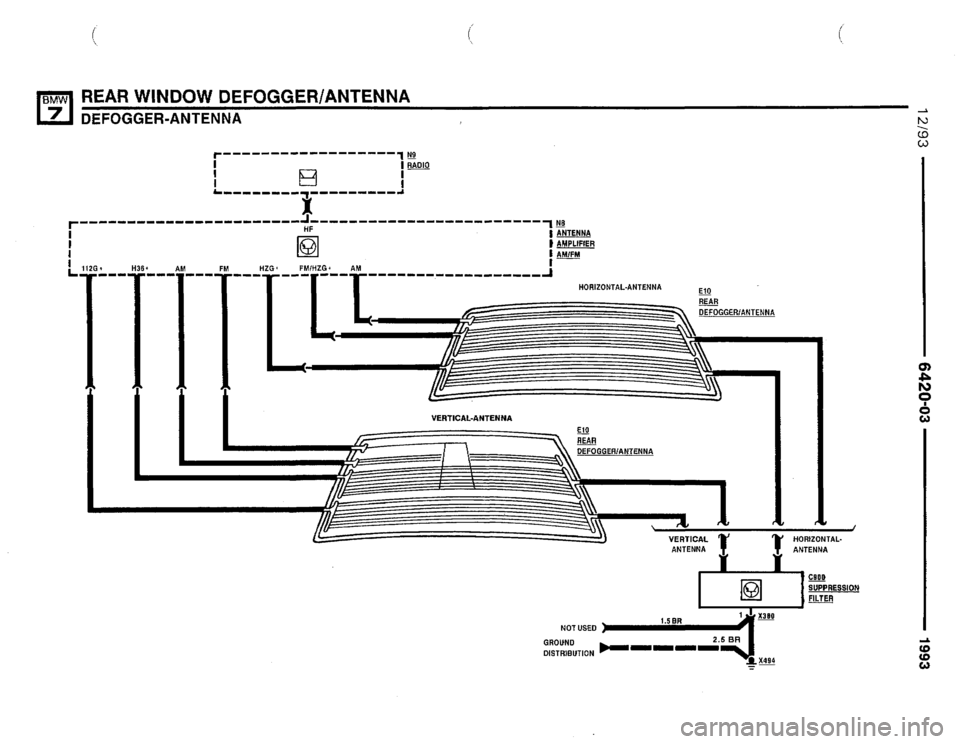 BMW 740i 1993 E32 Electrical Troubleshooting Manual BMW 740i 1993 E32 Electrical Troubleshooting Manual