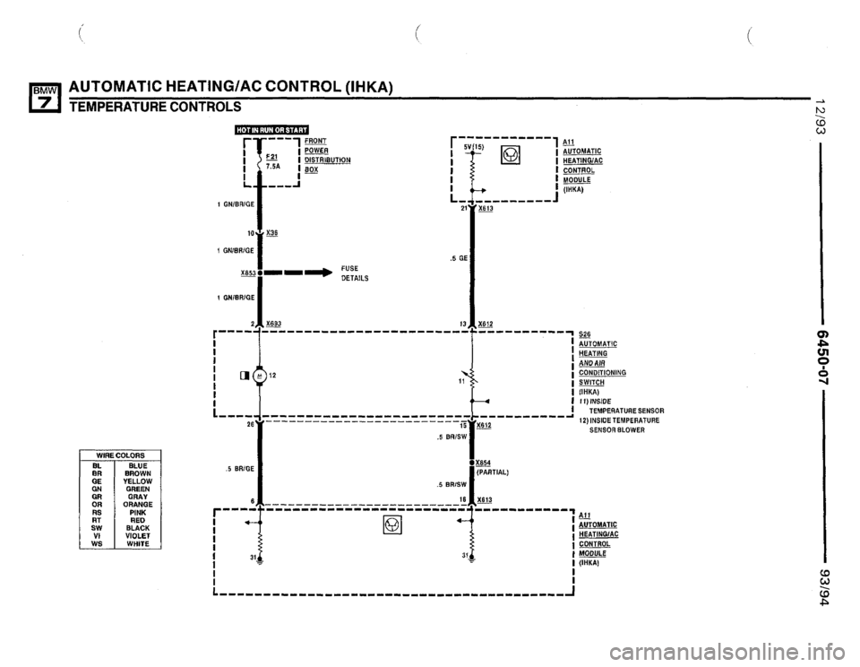 BMW 740i 1993 E32 Electrical Troubleshooting Manual BMW 740i 1993 E32 Electrical Troubleshooting Manual