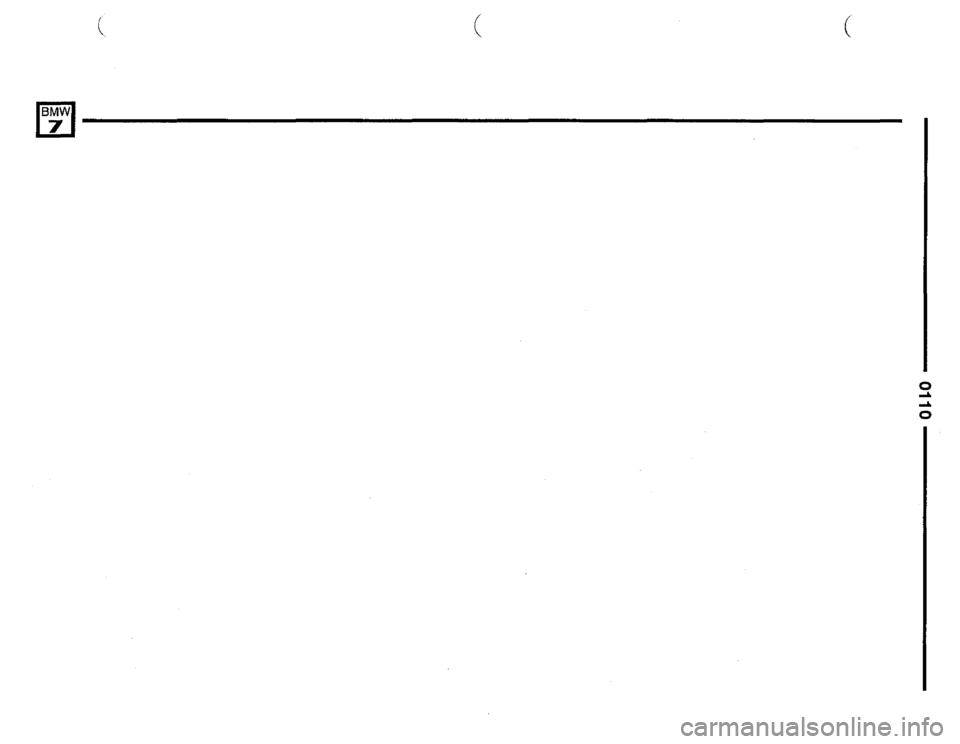 BMW 740il 1993 E32 Electrical Troubleshooting Manual 