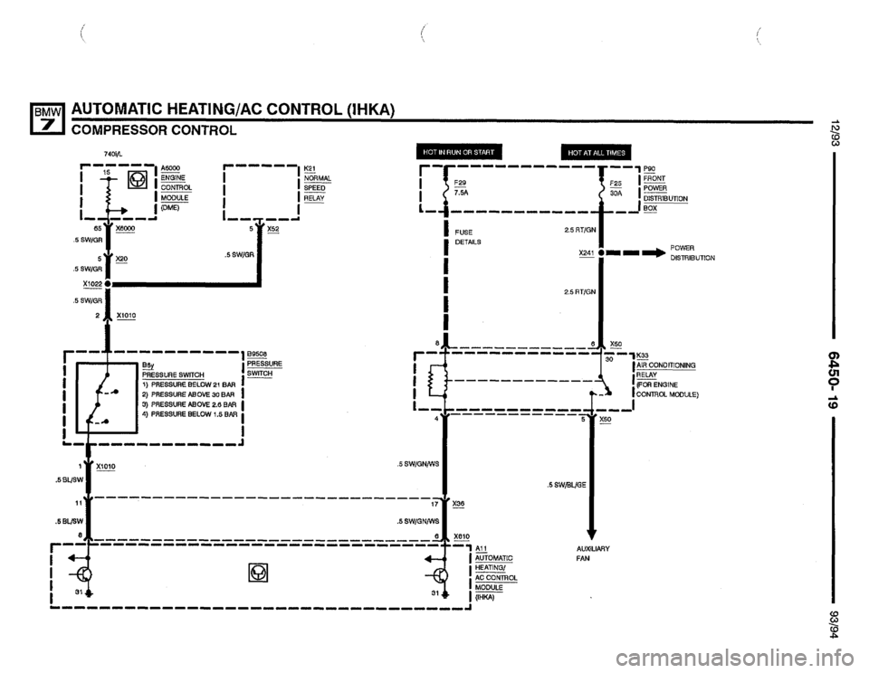 BMW 740i 1993 E32 Electrical Troubleshooting Manual BMW 740i 1993 E32 Electrical Troubleshooting Manual
