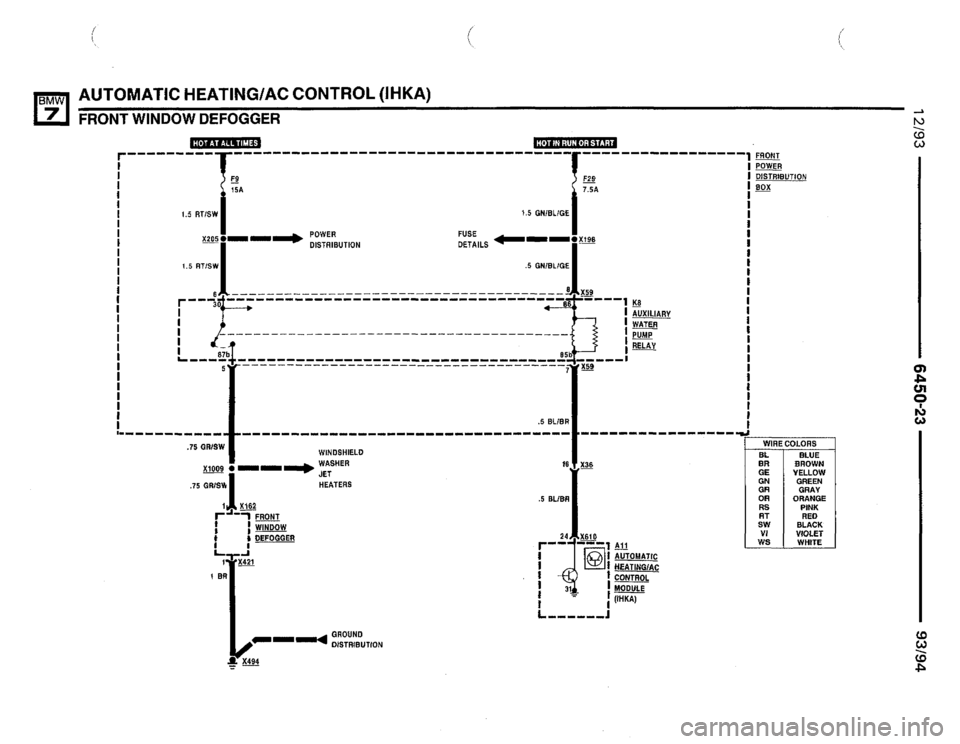 BMW 740i 1993 E32 Electrical Troubleshooting Manual BMW 740i 1993 E32 Electrical Troubleshooting Manual
