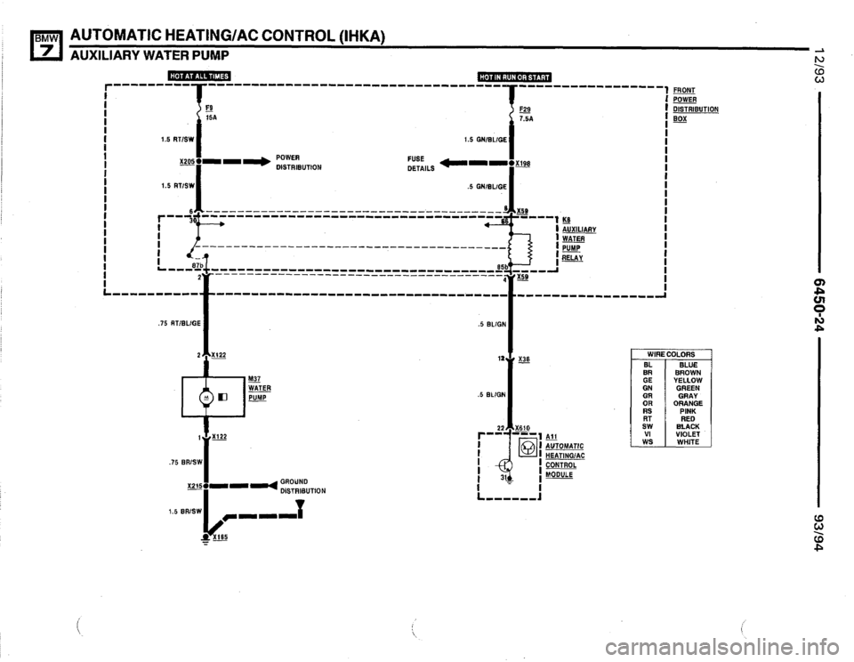 BMW 740i 1993 E32 Electrical Troubleshooting Manual BMW 740i 1993 E32 Electrical Troubleshooting Manual
