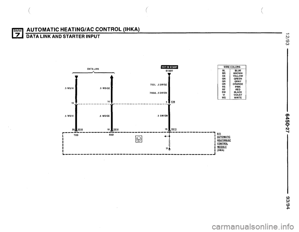 BMW 740i 1993 E32 Electrical Troubleshooting Manual BMW 740i 1993 E32 Electrical Troubleshooting Manual