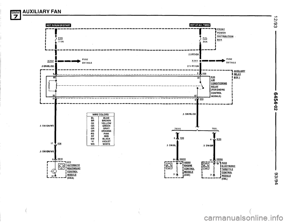 BMW 740i 1993 E32 Electrical Troubleshooting Manual BMW 740i 1993 E32 Electrical Troubleshooting Manual