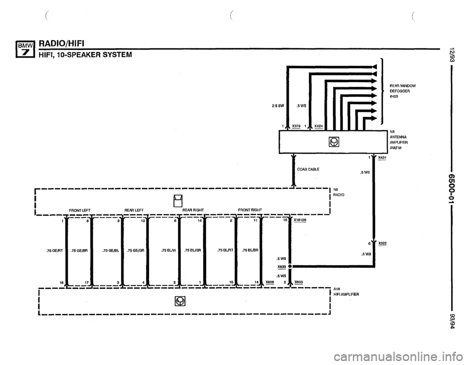 BMW 740i 1993 E32 Electrical Troubleshooting Manual BMW 740i 1993 E32 Electrical Troubleshooting Manual