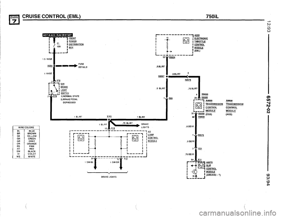 BMW 740i 1993 E32 Electrical Troubleshooting Manual BMW 740i 1993 E32 Electrical Troubleshooting Manual