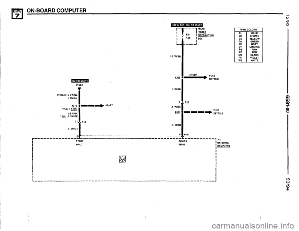 BMW 740i 1993 E32 Electrical Troubleshooting Manual BMW 740i 1993 E32 Electrical Troubleshooting Manual