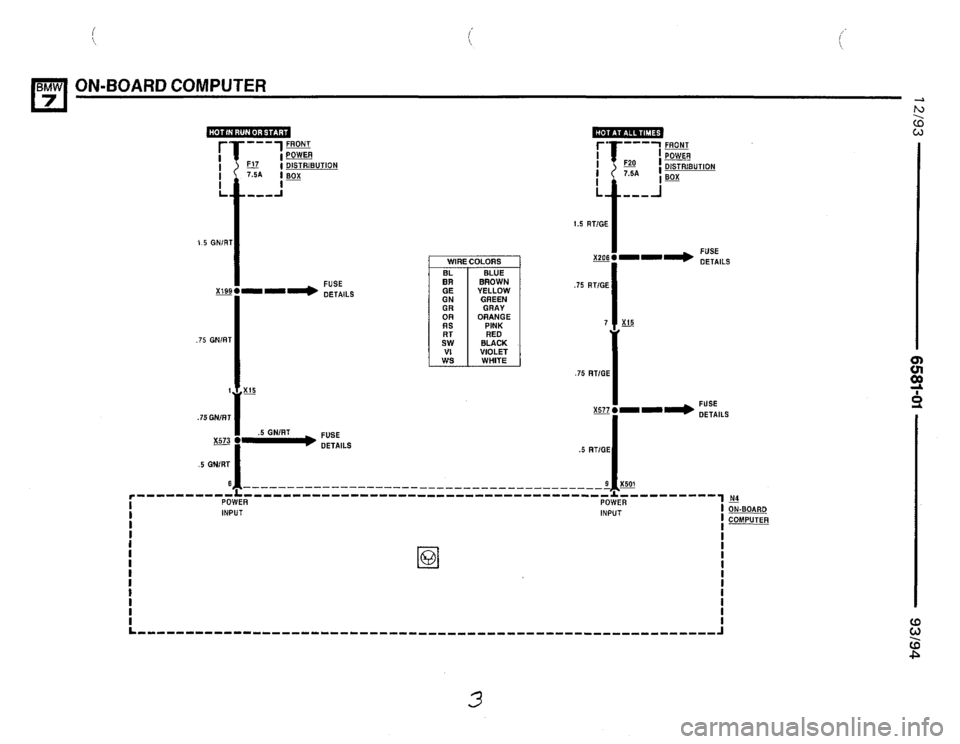 BMW 740i 1993 E32 Electrical Troubleshooting Manual BMW 740i 1993 E32 Electrical Troubleshooting Manual