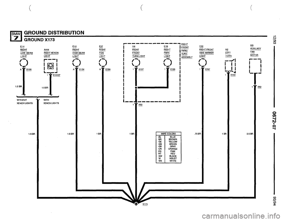 BMW 740i 1993 E32 Electrical Troubleshooting Manual BMW 740i 1993 E32 Electrical Troubleshooting Manual