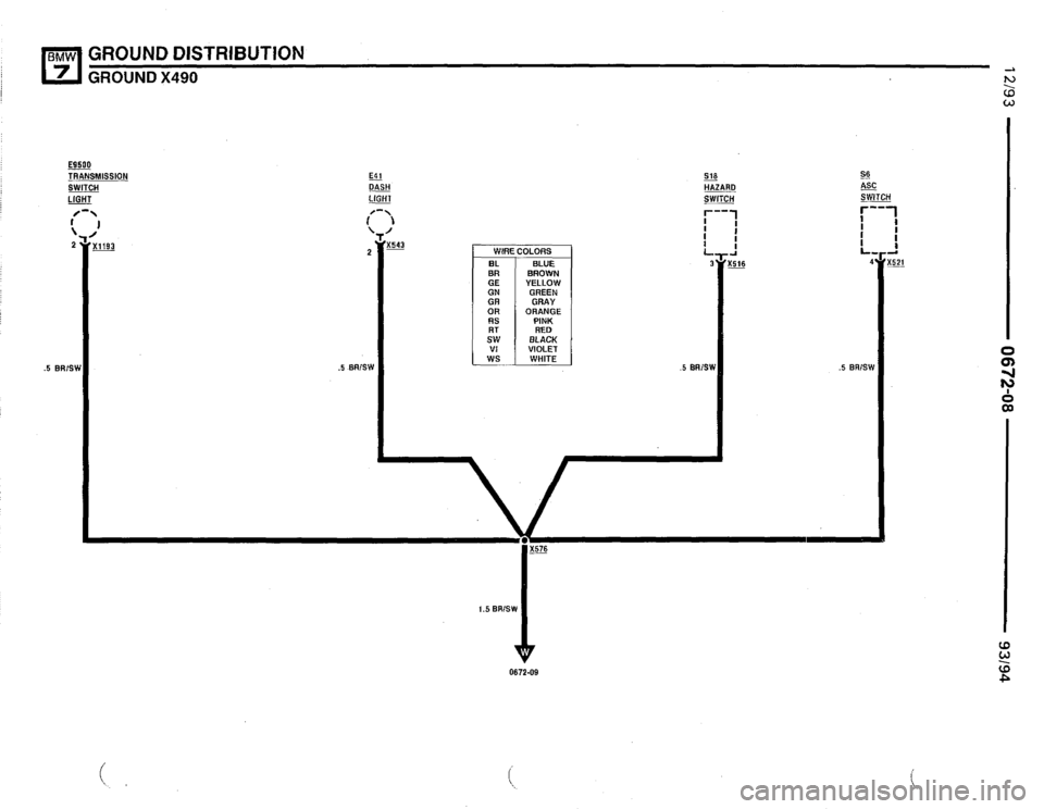 BMW 740i 1993 E32 Electrical Troubleshooting Manual BMW 740i 1993 E32 Electrical Troubleshooting Manual