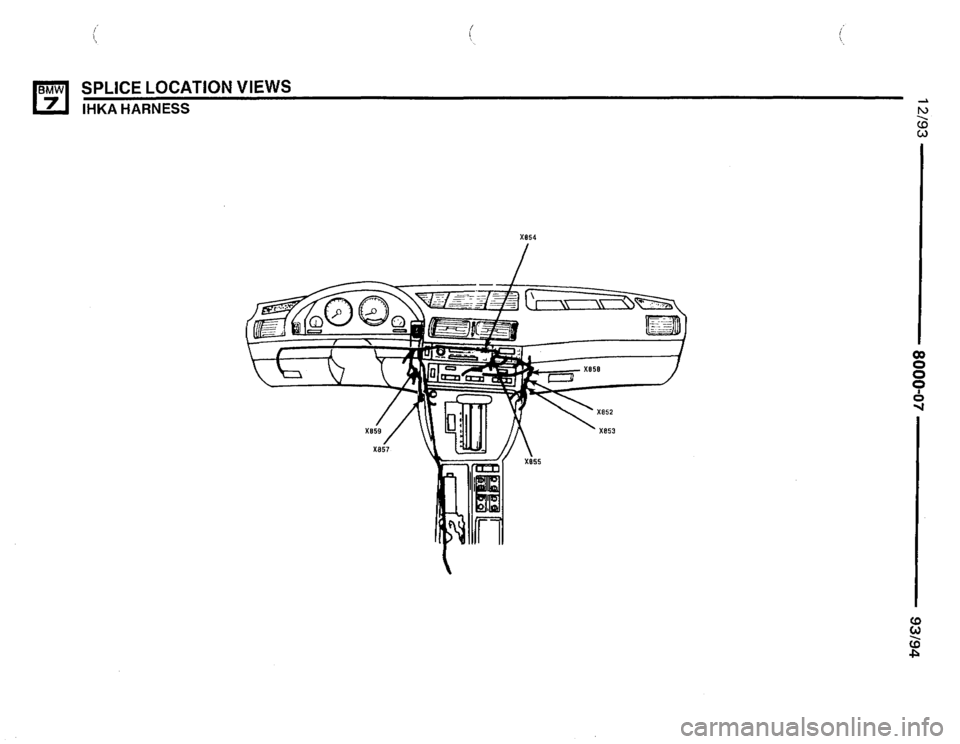 BMW 740i 1993 E32 Electrical Troubleshooting Manual BMW 740i 1993 E32 Electrical Troubleshooting Manual