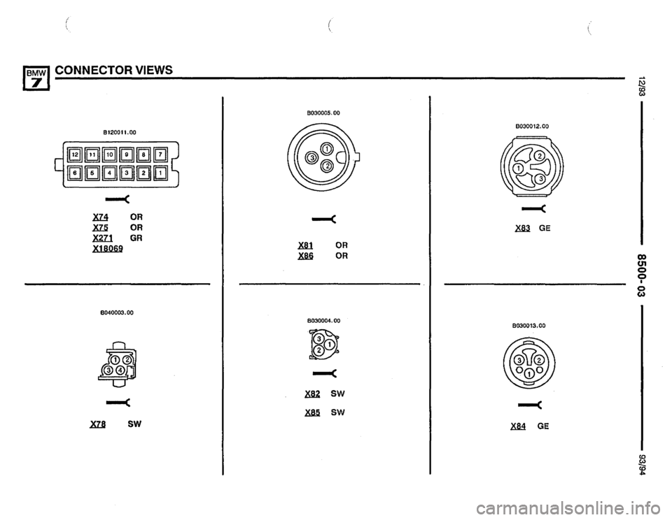 BMW 740i 1993 E32 Electrical Troubleshooting Manual BMW 740i 1993 E32 Electrical Troubleshooting Manual