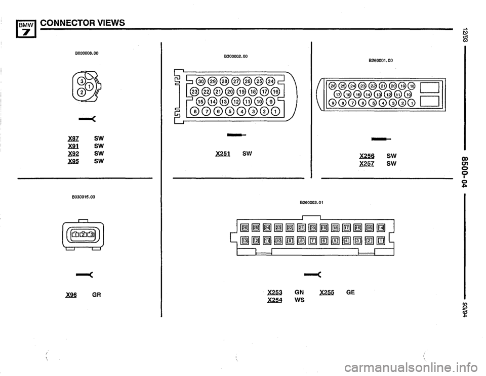 BMW 740i 1993 E32 Electrical Troubleshooting Manual BMW 740i 1993 E32 Electrical Troubleshooting Manual