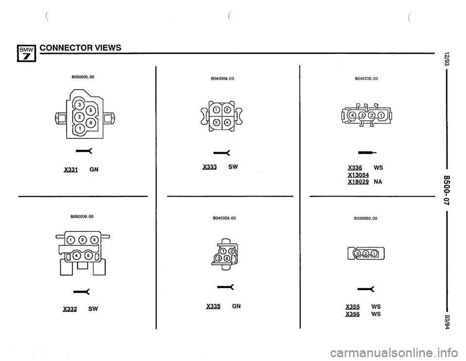 BMW 740i 1993 E32 Electrical Troubleshooting Manual BMW 740i 1993 E32 Electrical Troubleshooting Manual
