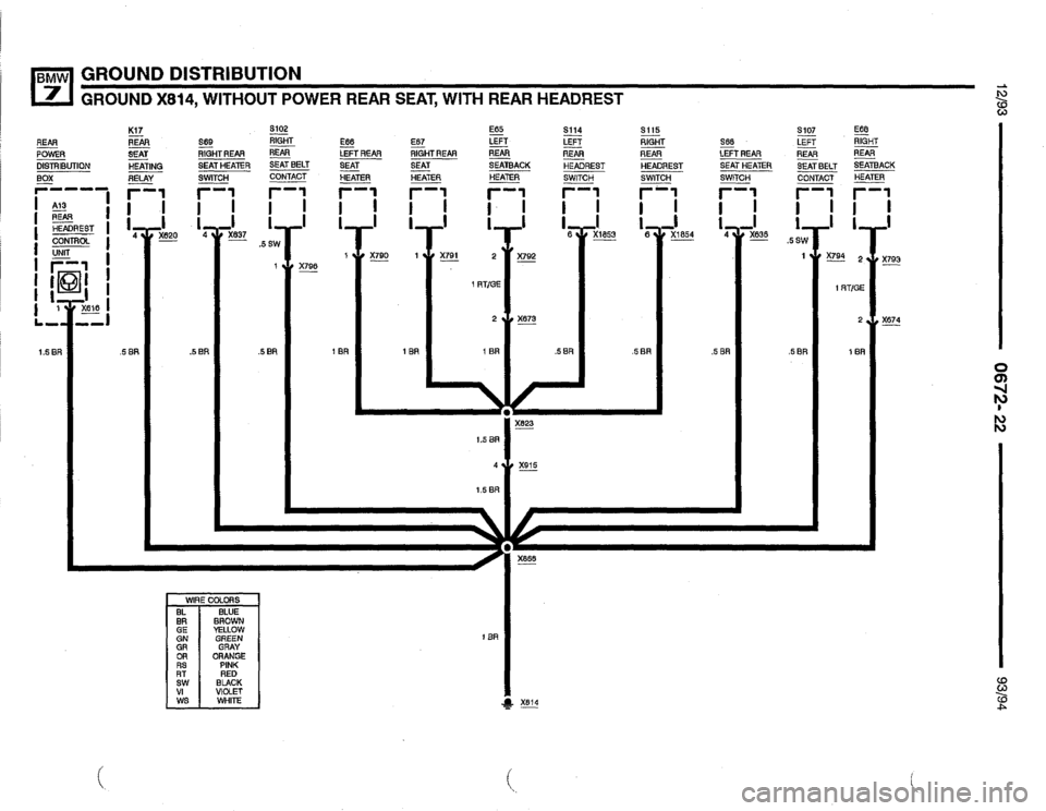 BMW 740i 1993 E32 Electrical Troubleshooting Manual BMW 740i 1993 E32 Electrical Troubleshooting Manual