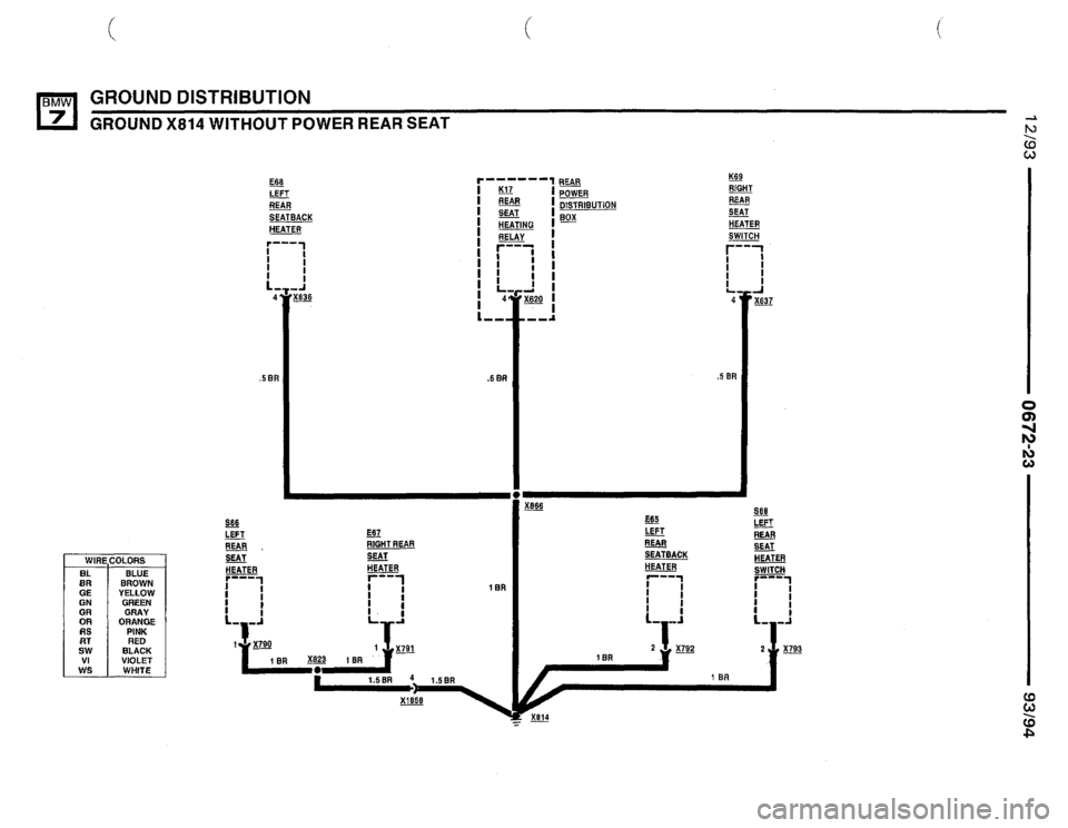 BMW 740i 1993 E32 Electrical Troubleshooting Manual BMW 740i 1993 E32 Electrical Troubleshooting Manual